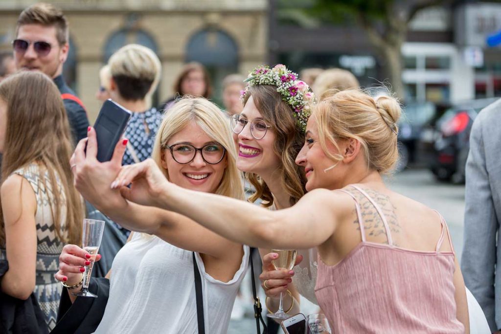 Heiraten in Stuttgart Hochzeitsbilder Selfie